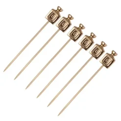Cocktail Club cocktailrörpinnar Parfym 12,5 cm 6-pack stål