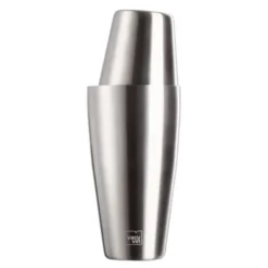 Cocktail Shaker Tin on Tin Silver
