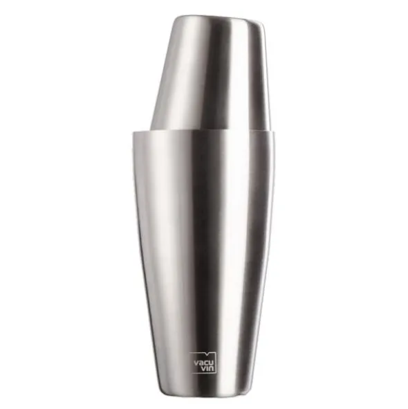 Cocktail Shaker Tin on Tin Silver