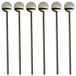 Cocktailsked med sugrör 6-pack