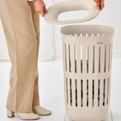 Collect-It tvättkorg 55 L soft beige