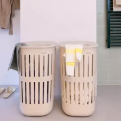 Collect-It tvättkorg 55 L soft beige
