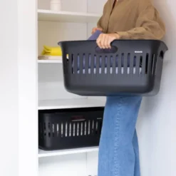 Collect-It tvättkorg 40 L svart