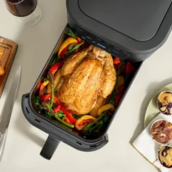Compact Max airfryer AFS8OBLE 7,6 L 2000 W svart