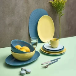 Confetti bestickset 16 delar blueberry