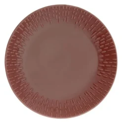 Confetti Tallrik 21 cm Bordeaux