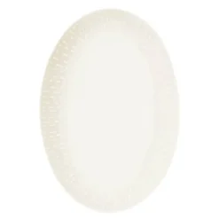 Confetti Uppläggningsfat ovalt 36x25 cm Vanilla