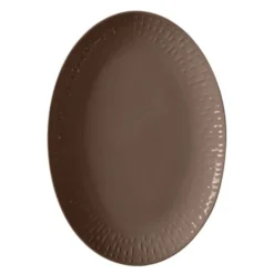 Confetti Uppläggningsfat ovalt 36x25 cm Chocolate