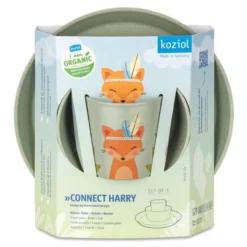 Connect Servis 3 delar Tallrik Skål Mugg Harry