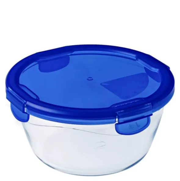 Cook & Go förvaringsburk 0,7 L blå/klar