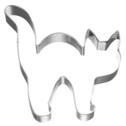 Cookie Cutters pepparkaksform Halloweenkatt 8 cm stål