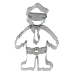 Cookie Cutters pepparkaksform Polis 8 cm stål