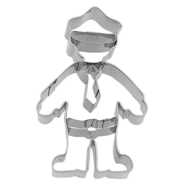 Cookie Cutters pepparkaksform Polis 8 cm stål