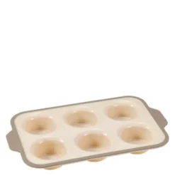 Cookie Muffinsform 6 för muffins 37x22,5 cm Silikon