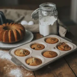 Cookie Muffinsform 6 för muffins 37x22,5 cm Silikon
