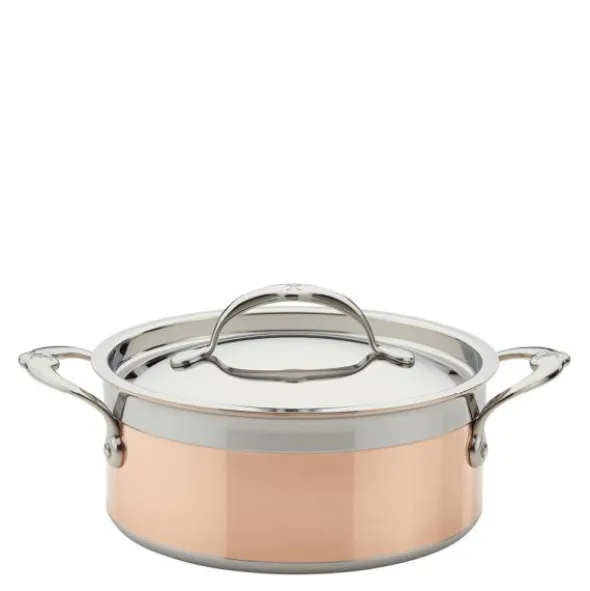 Copperbond Gryta med lock 2,8 L Koppar