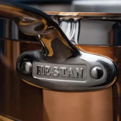 Copperbond Kastrull med lock 3,8 L Koppar