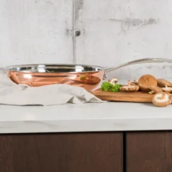 Copper Stekpanna 28 cm Koppar