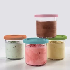 CREAMi glassbyttor NC300EU 4,5 dl 4-pack multi