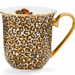 Creatures of Curiosity Mugg 34 cl Leopard
