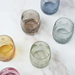 Crispy Aqua Glas 23 cl 2-pack Dark