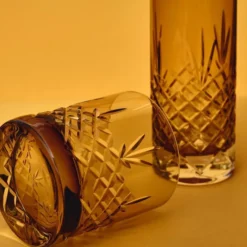 Crispy Lowball Glas 38 cl 2-pack Citrine