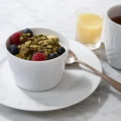 Crispy Porcelain Skål 1 22 cl Vit
