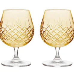Crispy Sixball Allroundglas 40 cl 2-pack Citrine