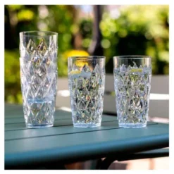 Crystal Glas Högt 6-pack Klar