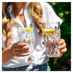 Crystal Glas Högt 6-pack Klar