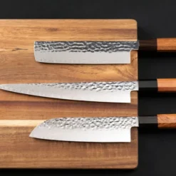 Damascus nakirikniv 33 cm stål/trä
