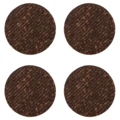 Dante Coasters 10cm 4-pack Brun