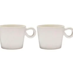 Daria mugg 28 cl 2-pack cotton white
