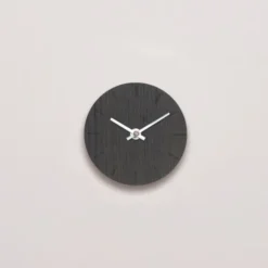 Dark Oak bordsur 12 cm mörk ek med silvervisare