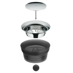 Decanter Karaff med Lock i rostfritt stål 1 L