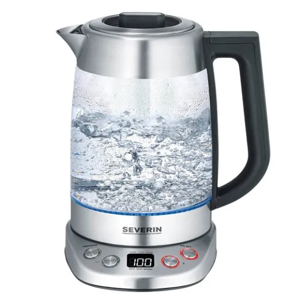 Deluxe vattenkokare WK3480 1,7 L 3000W svart/silver
