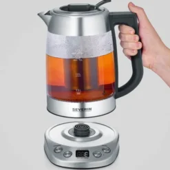 Deluxe vattenkokare WK3480 1,7 L 3000W svart/silver