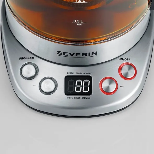 Deluxe vattenkokare WK3480 1,7 L 3000W svart/silver