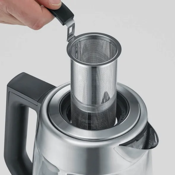 Deluxe vattenkokare WK3480 1,7 L 3000W svart/silver
