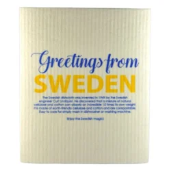Disktrasa 17x20 cm Greetings from Sweden