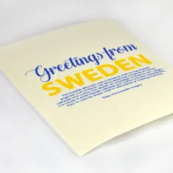 Disktrasa 17x20 cm Greetings from Sweden