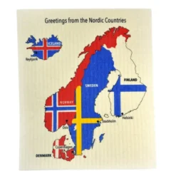 Disktrasa 17x20 cm Nordic Countries