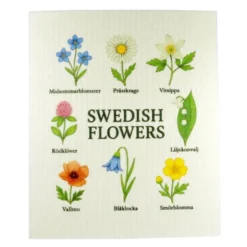 Disktrasa 17x20 cm Swedish Flowers