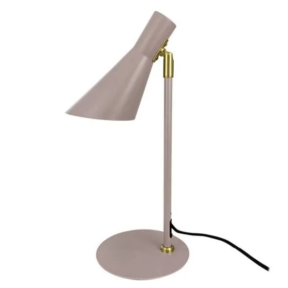 DL12 mini bordslampa 39,5 cm beige/mässing