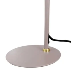 DL12 mini bordslampa 39,5 cm beige/mässing