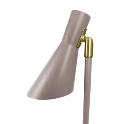 DL12 mini bordslampa 39,5 cm beige/mässing