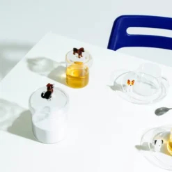Dogs tekopp med fat 30 cl dalmatiner