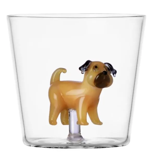 Dogs vattenglas 39 cl mops