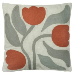 Dora kuddfodral 50x50 cm Sage Green/Mocha Bisque