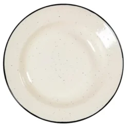Doris Emaljassiett 20 cm Beige
